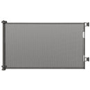 PawHut Retractable Stair Gate for Dogs Mesh Safety Gate - Grey