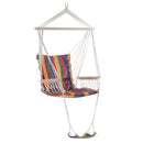 Outsunny Hanging Rope Frame Hammock Chair - Multi Colour