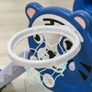 AIYAPLAY Kids Slide with Basketball Hoop, Basketball, for Ages 18-36 Months