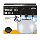 Milestone Whistling Kettle 2L Stainless Steel
