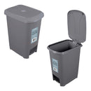 15 Litre Pedal Bin - Charcoal