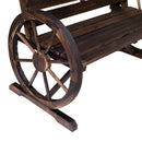 Outsunny Garden Bench - Brown