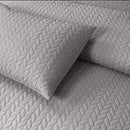 Opus Leaf Pinsonic Duvet Set - Ecru