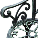 Outsunny Antique Style Garden Bench - Green