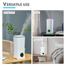 HOMCOM 2L Cool Mist Humidifier Ultrasonic Air Humidifier with 7-Colour Lights, 3 Adjustable Mist Mode, Auto Shut Off, 8-10 Working Hours for Home, White