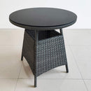 Silver & Stone Toulouse 3pce  Rattan Garden Furniture Set - Grey