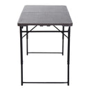 Folding Lightweight Picnic Table - Brown
