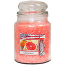 Heritage Candle 22oz Glass Jar Bubble Lid - Grapefruit
