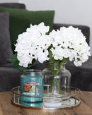 Heritage Candle 22oz Glass Jar Bubble Lid - Mint Almonds