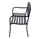 Outsunny Garden Bench - Black