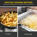 HOMCOM Digital Air Fryer 6.5L - Black