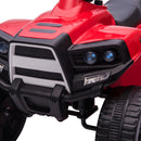 HOMCOM Kids Electric Ride On Quad Bike 6V - Black/Red