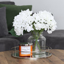 Indulgence Collection Candle  14oz Coloured Glass Jar - Strawberry Butter Cream