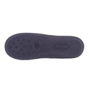 Totes Stripe Full Back Womens Slipper - Navy