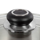 Morphy Richards Equip 8 Piece Stainless Steel Pan Set - Silver
