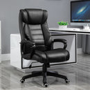 Vinsetto High Back Black Executive Office Chair 6- Point Vibration Massage Extra Padded Swivel Ergonomic Tilt Desk Seat