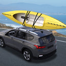 HOMCOM 2 Pieces Kayak Roof Rack Universal Mount Cross Bar Carrier for Boat