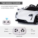 Kids Electric Ride On Car - White - 6V