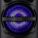 Akai Vibes Dual 6.5inch Bluetooth Portable Party Speaker Black