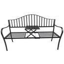 Outsunny Garden Bench 1.5m - Black
