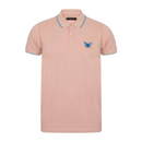 Brave Soul Ferrigno Emblem Polo- Pink