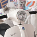 HOMCOM Kids Electric Ride on Motorcycle Trike Vespa 6v - White