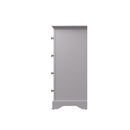 Keswick Moonlight Grey  Chest of Drawers 2 Over 3 80 x 40 x 95 cm