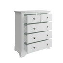 Warwick Classic White  Chest of Drawers 2 Over 3 80 x 40 x 95 cm