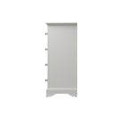 Warwick Classic White  Chest of Drawers 2 Over 3 80 x 40 x 95 cm
