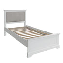 Warwick Classic White  Bed 3' Single 104 x 205.5 x 105 cm