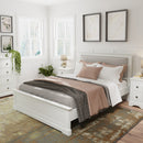 Warwick Classic White  Bed 4'6" Double 150 x 205.5 x 105 cm