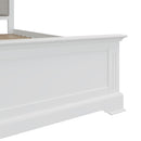 Warwick Classic White  Bed 4'6" Double 150 x 205.5 x 105 cm