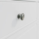 Warwick Classic White  Chest of 6 Drawers 115 x 40 x 78 cm