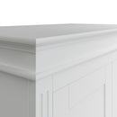 Warwick Classic White  Wardrobe 2 Door 90 x 52 x 185 cm