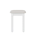 Warwick Classic White  Stool 42 x 35 x 48 cm