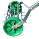 Outsunny Rolling Lawn Aerator
