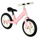AIYAPLAY 12" Pink Kids Balance Bike No Pedal w/ Adjustable Seat for 2-5 Years