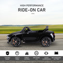 HOMCOM Electric Ride On Car Bentley - Black 6V Battery