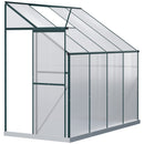 Outsunny 8 X 4ft Walk-In Garden Greenhouse Aluminum Frame Polycarbonate