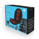 Carmen Massage Vibration Massage Seat Cushion with Heat Black