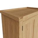 Tunbridge 2 Door Wardrobe - Medium Oak Finish