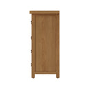 Tunbridge Oak Chest of Drawers 2 Over 3 80 x 40 x 95 cm