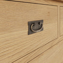 Tunbridge Oak Chest of Drawers 2 Over 3 80 x 40 x 95 cm