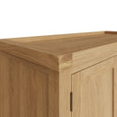 Tunbridge Oak Wardrobe 3 Door with Mirror 149 x 57 x 200 cm