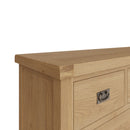 Tunbridge Oak Chest of Drawers 3 Over 4  135 x 45 x 85 cm