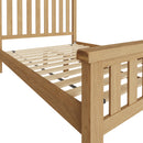 Tunbridge Oak Bed 4'6" Double 150 x 204 x 110 cm