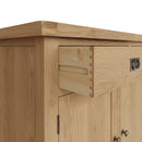 Tunbridge Oak Sideboard 4 Door 200 x 45 x 100 cm