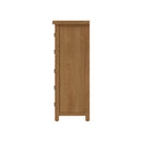 Tunbridge Oak Chest of Drawers 4 Over 3 100 x 45 x 121 cm