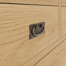 Tunbridge Oak Chest of Drawers 4 Over 3 100 x 45 x 121 cm