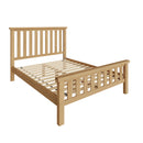 Tunbridge Oak Bed 5' King 166 x 214 x 110 cm